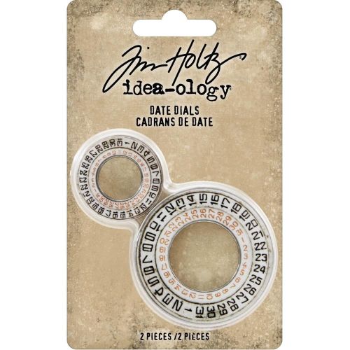 Tim Holtz - Idea-Ology - Metal Date Dials